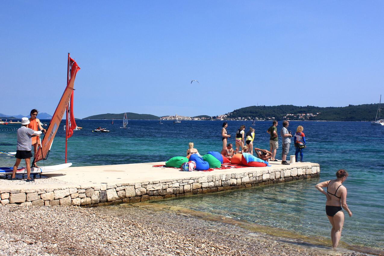 La spiaggia più vicina - Appartamenti accanto al mare Vigagni - Viganj, Sabbioncello - Pelješac