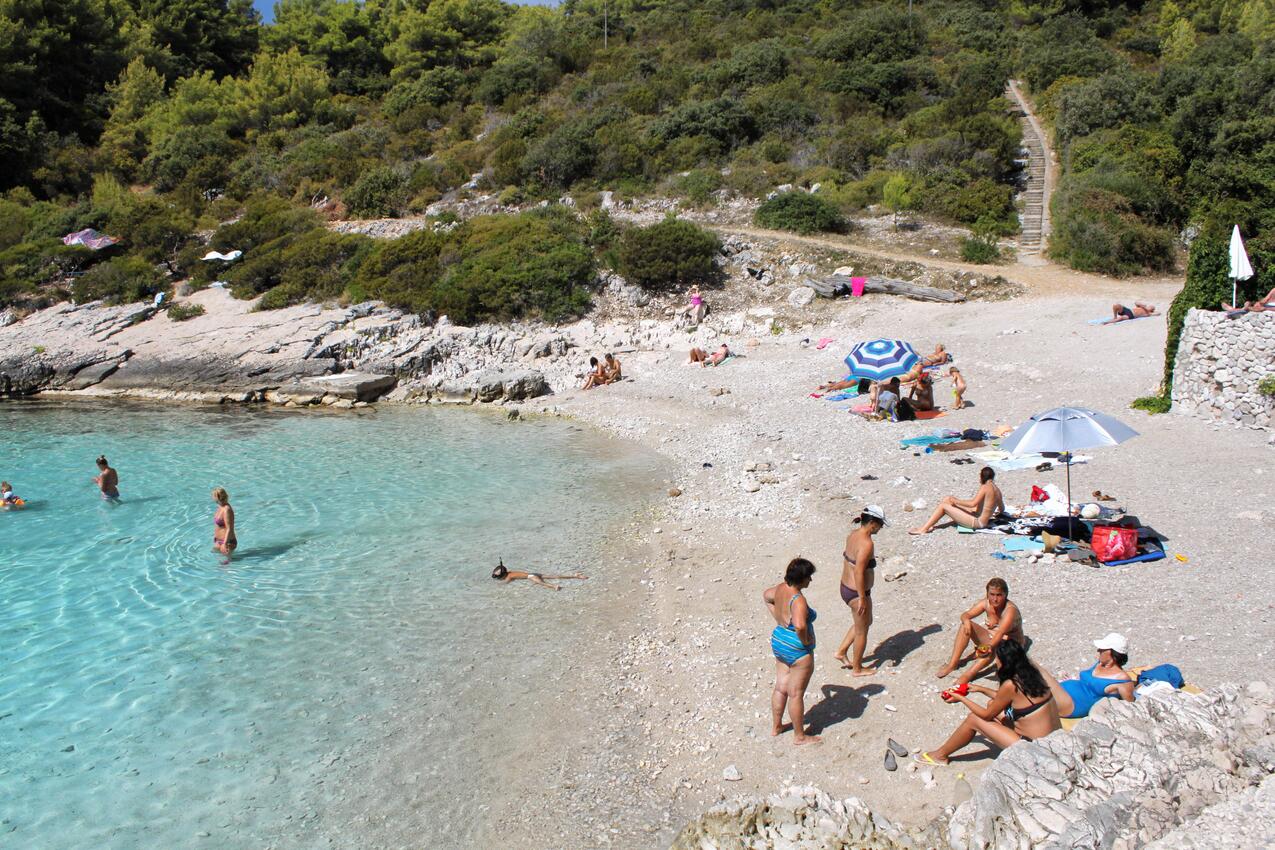 Najbliža plaža - Apartmani s parkingom Zavalatica, Korčula