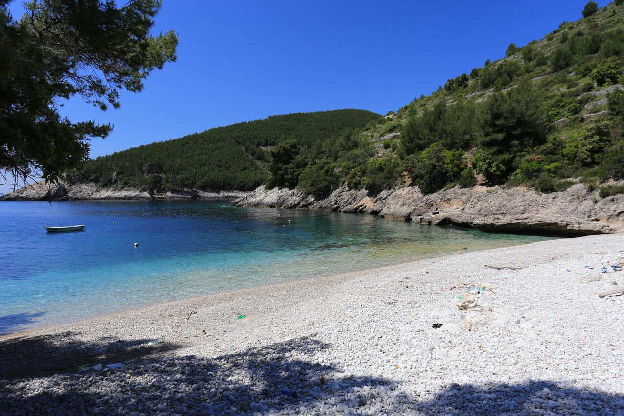 Nächster Strand - Fischerhaus am Meer Bucht Orlandusa, Korcula
