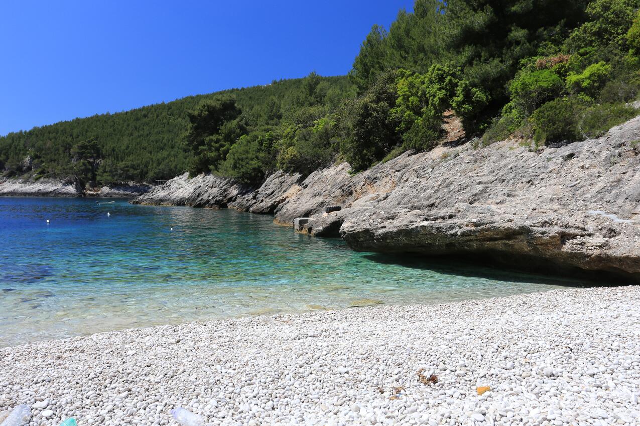 Nächster Strand - Fischerhaus am Meer Bucht Orlandusa, Korcula