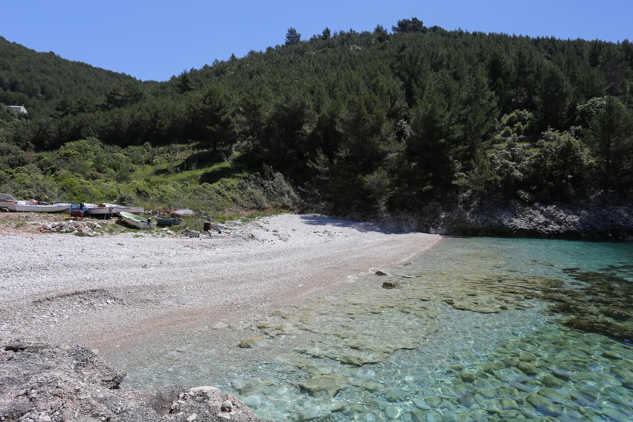 Nächster Strand - Fischerhaus am Meer Bucht Orlandusa, Korcula