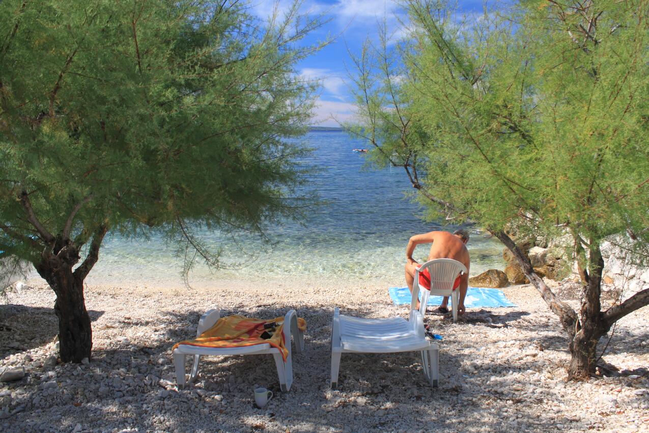 Najbliža plaža - Apartmani s parkingom Podstrana, Split