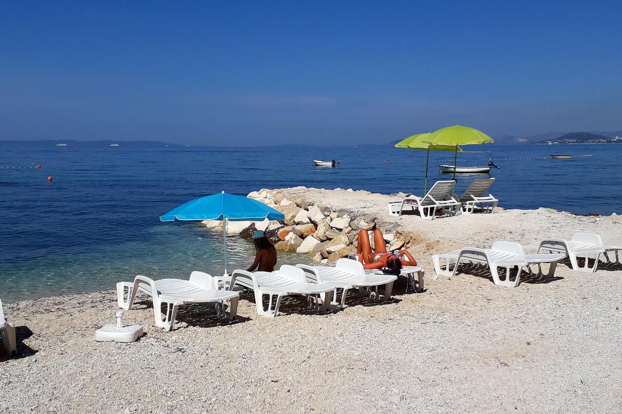 Nejbližší pláž - Apartmány u moře Podstrana, Split
