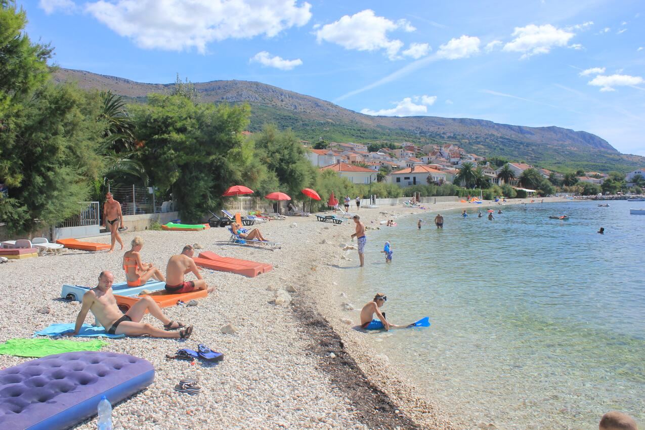 La spiaggia più vicina - Appartamenti con parcheggio Podstrana, Spalato - Split