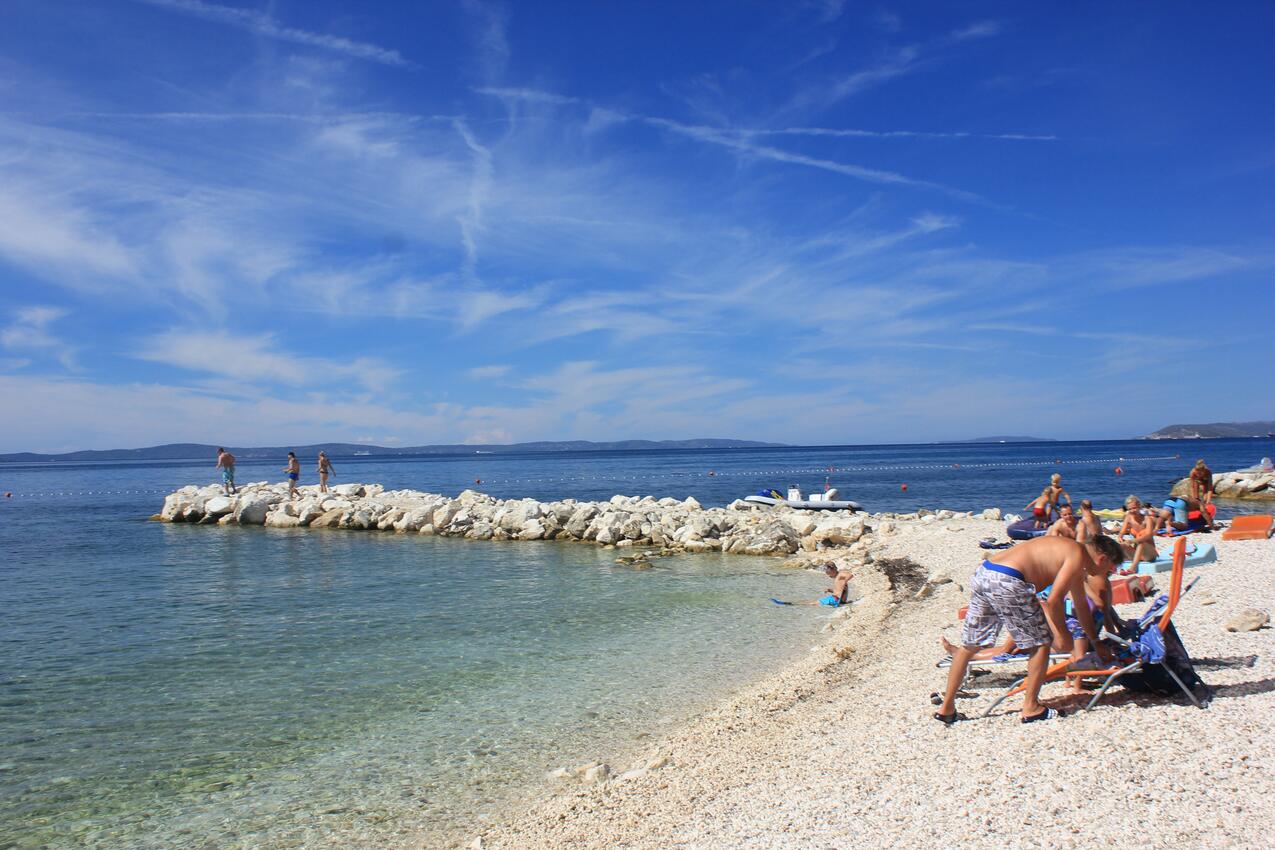 La spiaggia più vicina - Appartamenti con parcheggio Podstrana, Spalato - Split