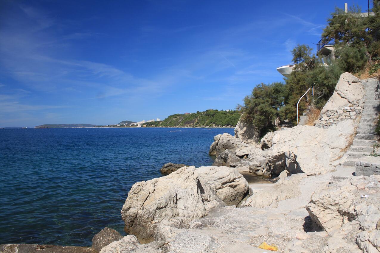 Nejbližší pláž - Apartmány u moře Stobreč, Split