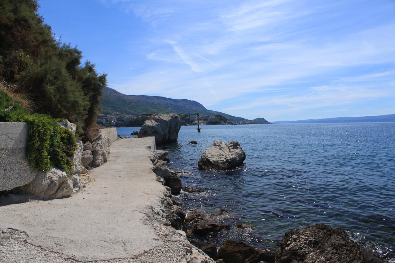 Nejbližší pláž - Apartmány u moře Stobreč, Split