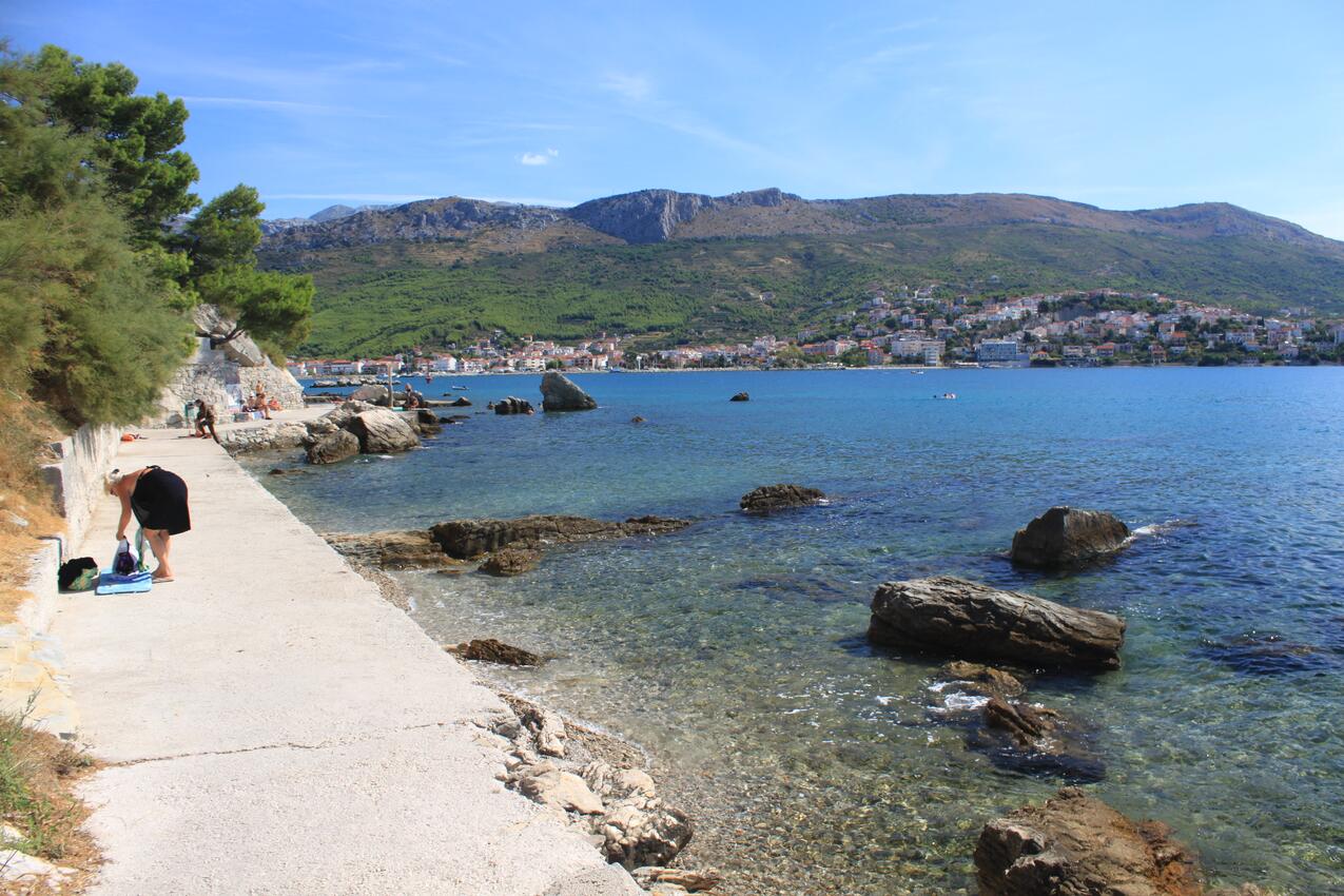 Nejbližší pláž - Apartmány u moře Stobreč, Split