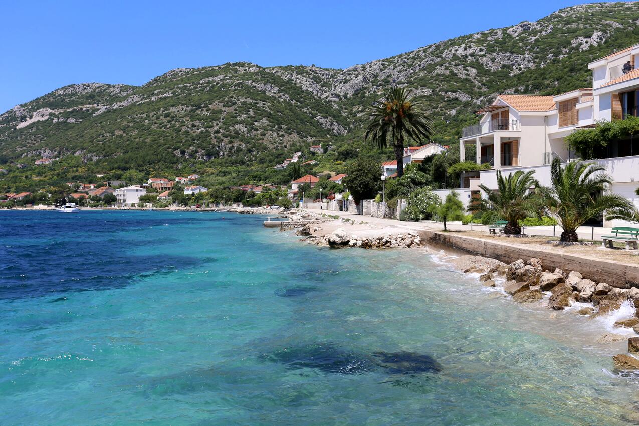 Nächster Strand - Ferienhaus mit Parkplatz Viganj - Podac, Peljesac