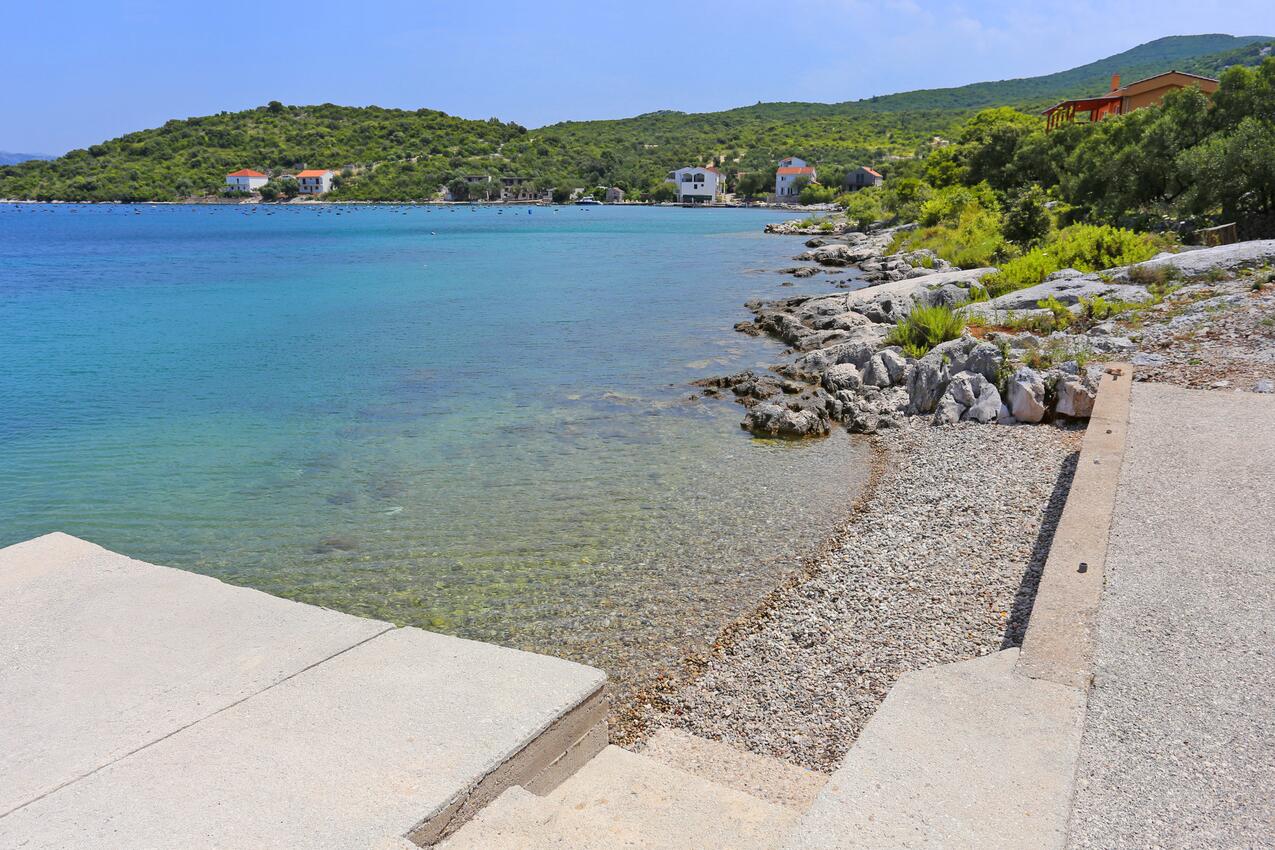 Nejbližší pláž - Apartmány u moře Blaževo, Pelješac