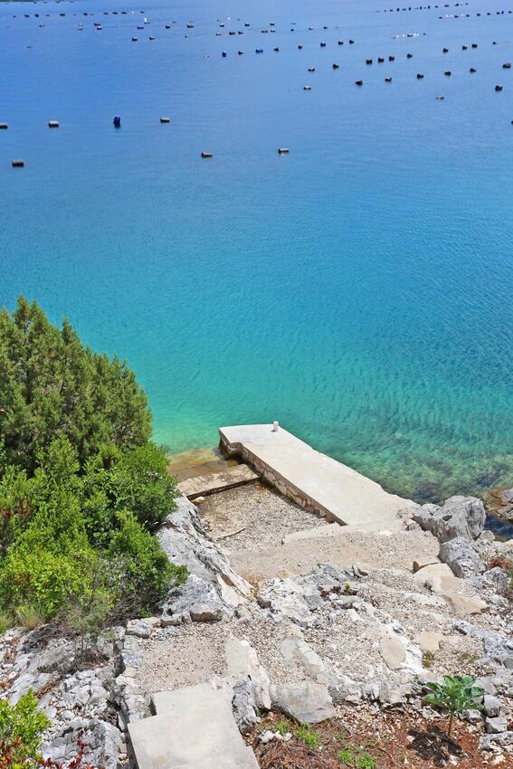 Nächster Strand - Ferienwohnungen am Meer Kabli, Peljesac
