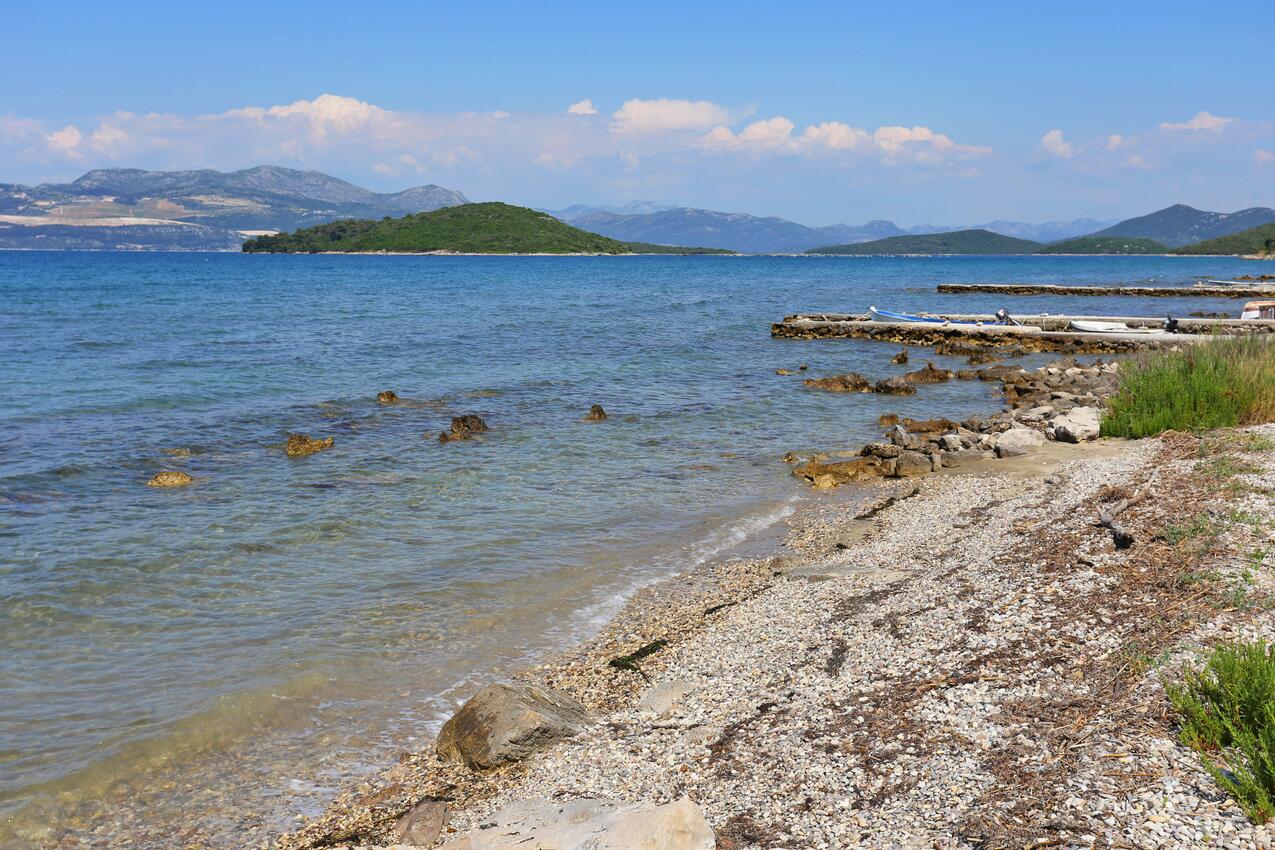 La spiaggia più vicina - Appartamenti accanto al mare Drace, Sabbioncello - Pelješac