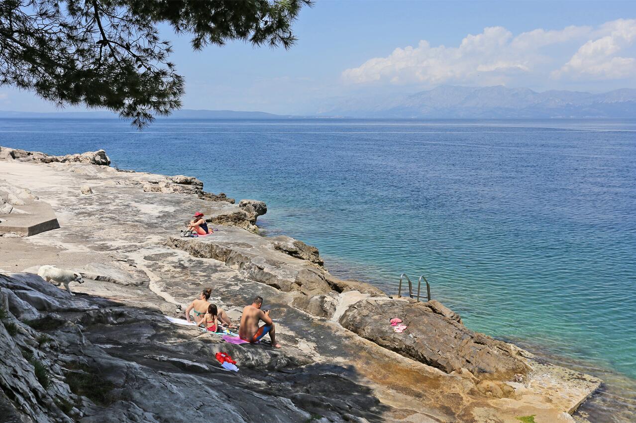 La spiaggia più vicina - Appartamenti accanto al mare Trappano - Trpanj, Sabbioncello - Pelješac
