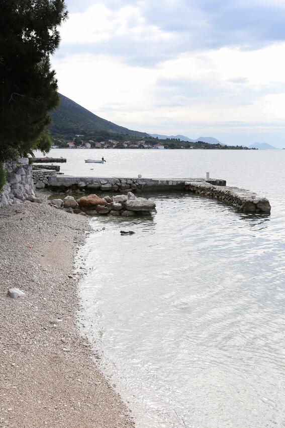 Nejbližší pláž - Apartmány u moře Viganj, Pelješac