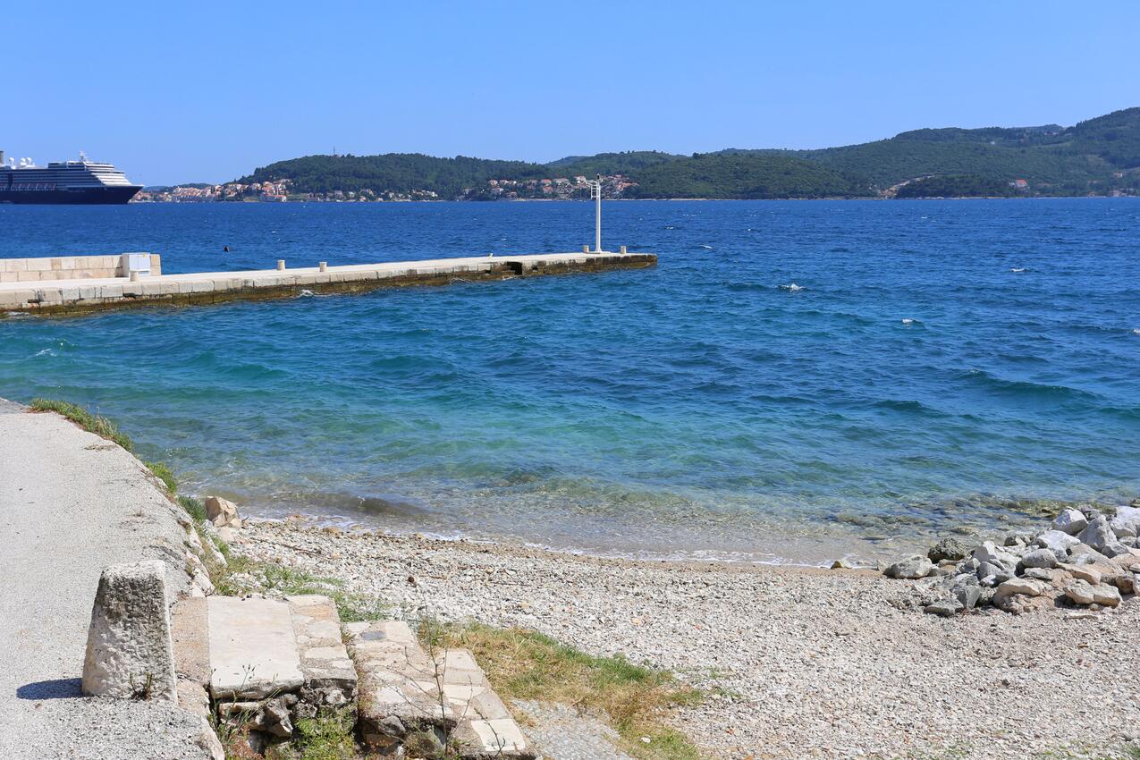 Najbliža plaža - Apartmani uz more Kučište, Pelješac