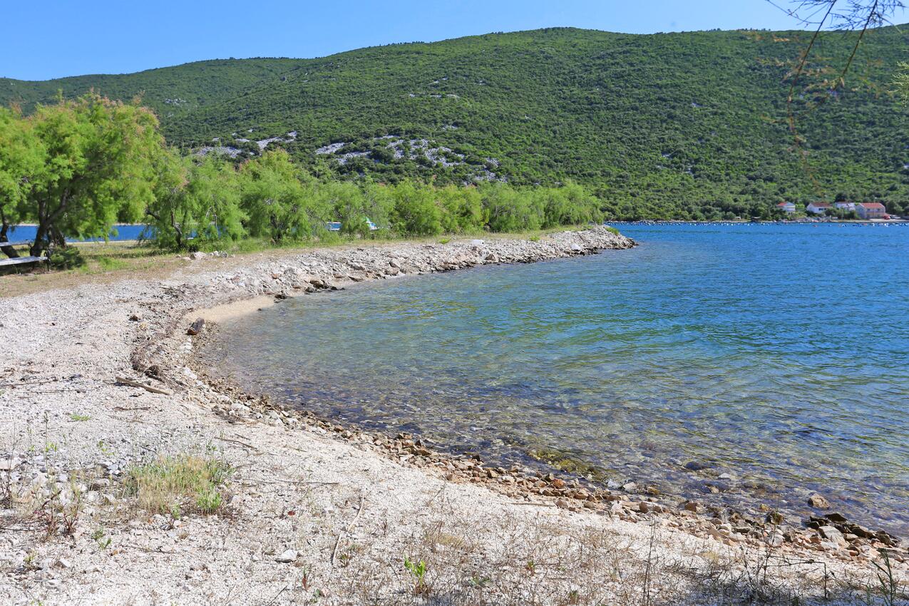 Nächster Strand - Ferienwohnungen am Meer Brijesta, Peljesac