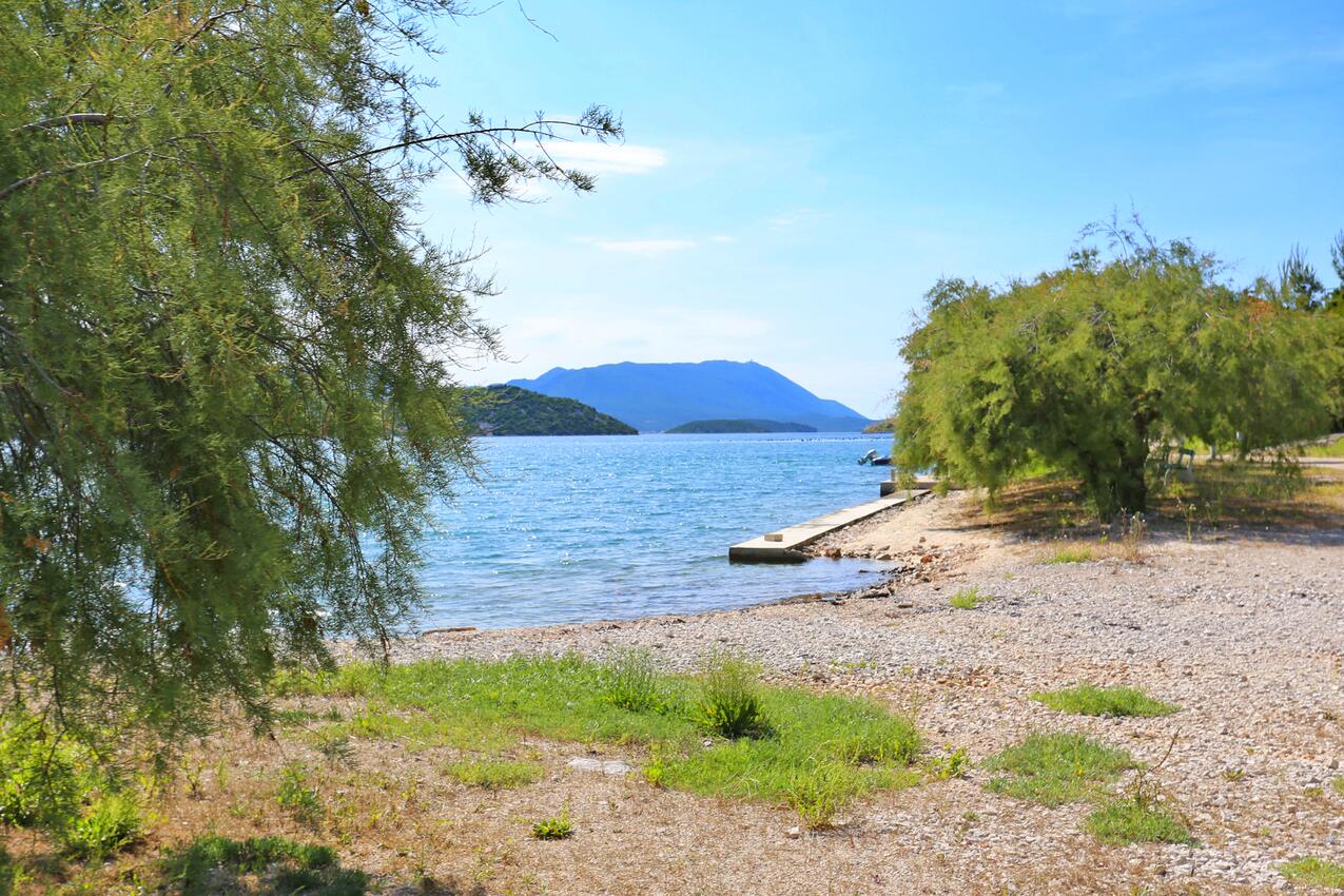 Nächster Strand - Ferienwohnungen am Meer Brijesta, Peljesac