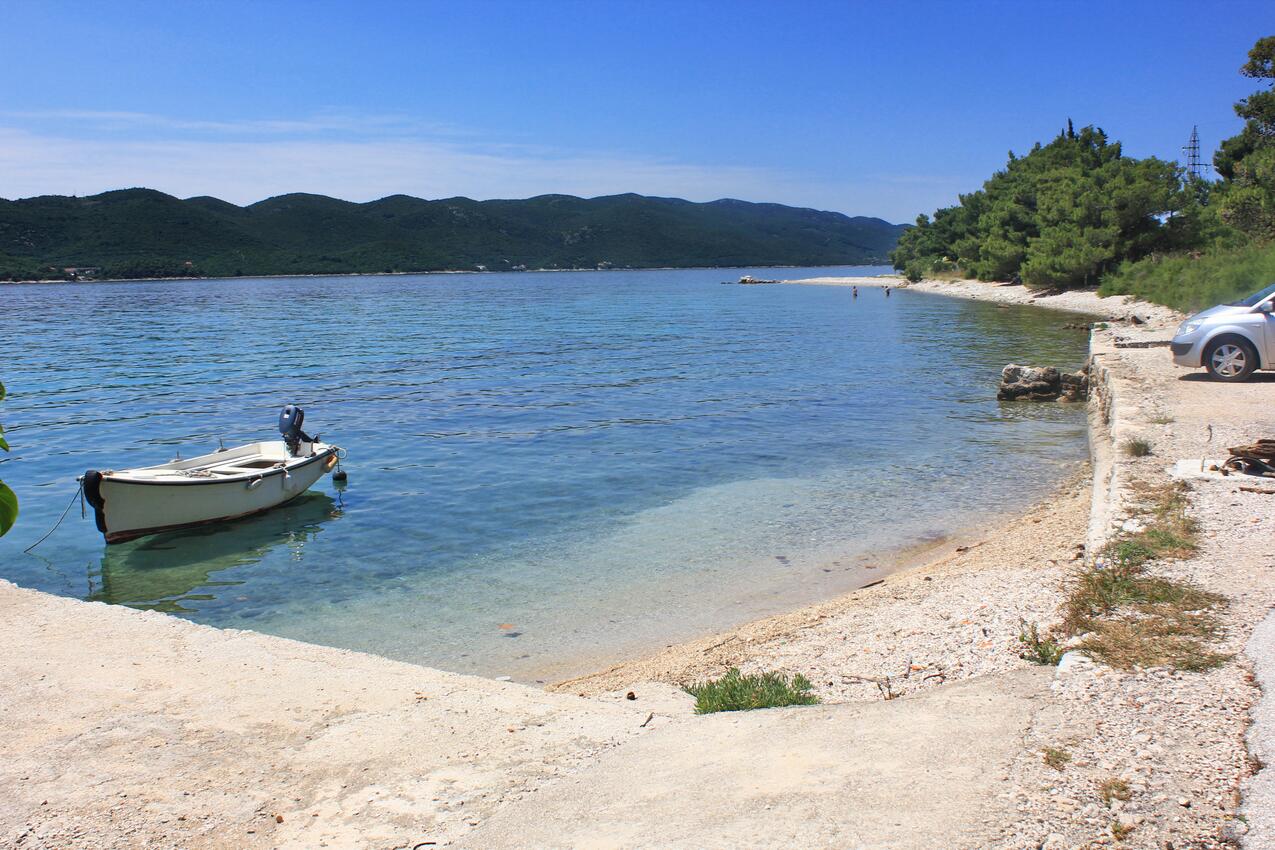 La spiaggia più vicina - Appartamenti con parcheggio Kuciste - Perna, Sabbioncello - Pelješac