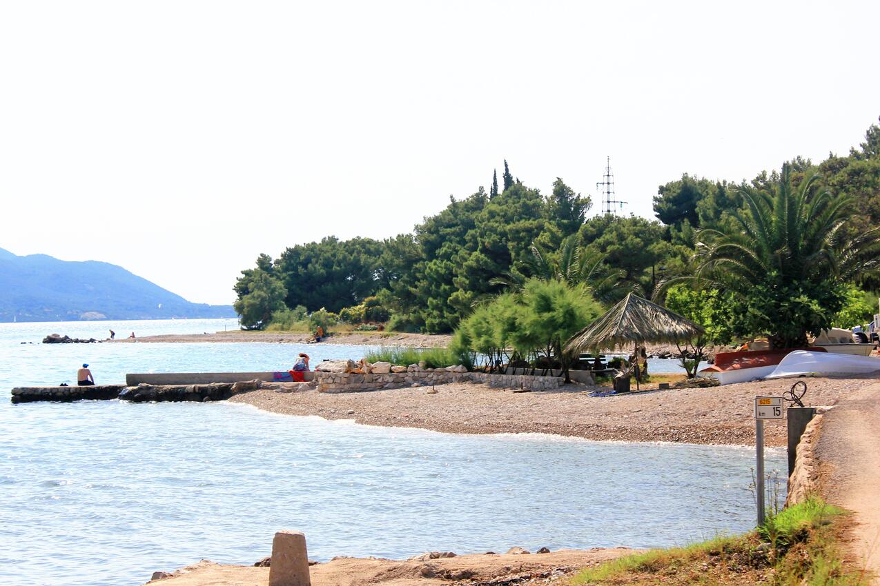La spiaggia più vicina - Appartamenti con parcheggio Kuciste - Perna, Sabbioncello - Pelješac
