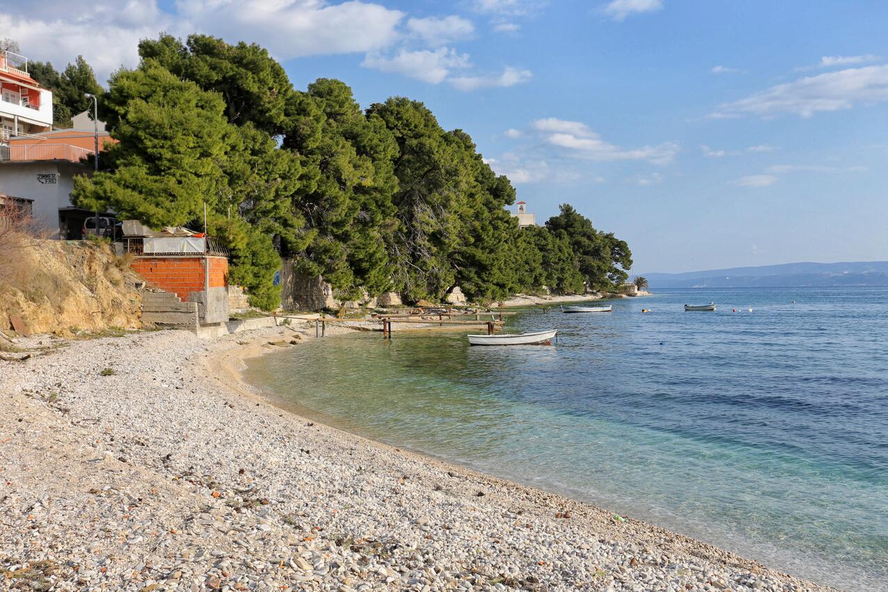 La spiaggia più vicina - Appartamenti accanto al mare con piscina Crilo Gessenizze - Krilo Jesenice, Almissa - Omiš