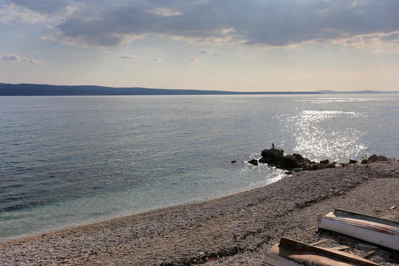 La spiaggia più vicina - Appartamenti accanto al mare con piscina Crilo Gessenizze - Krilo Jesenice, Almissa - Omiš