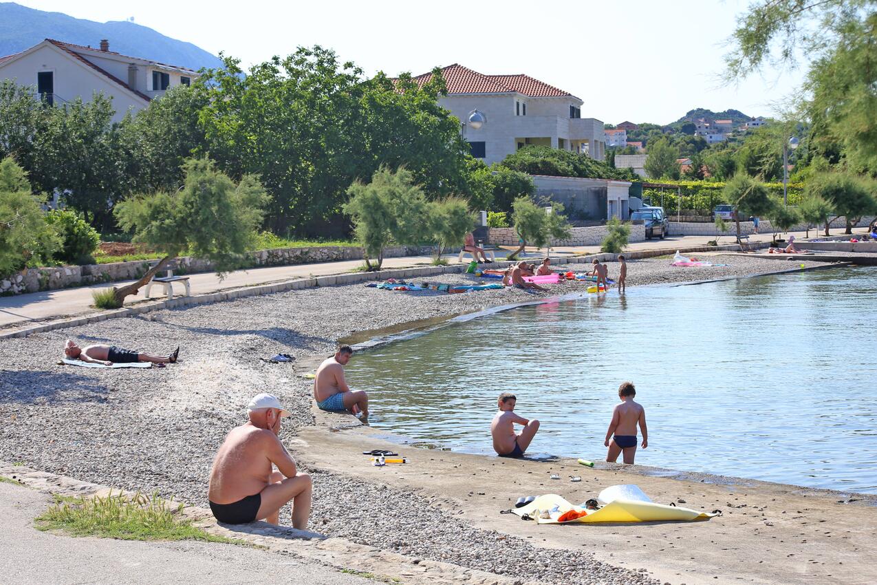 Najbližja plaža - Apartmaji ob morju Sreser, Pelješac
