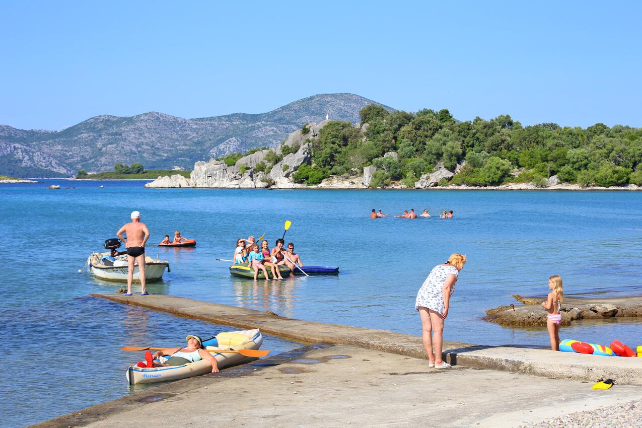 Najbližja plaža - Apartmaji ob morju Sreser, Pelješac