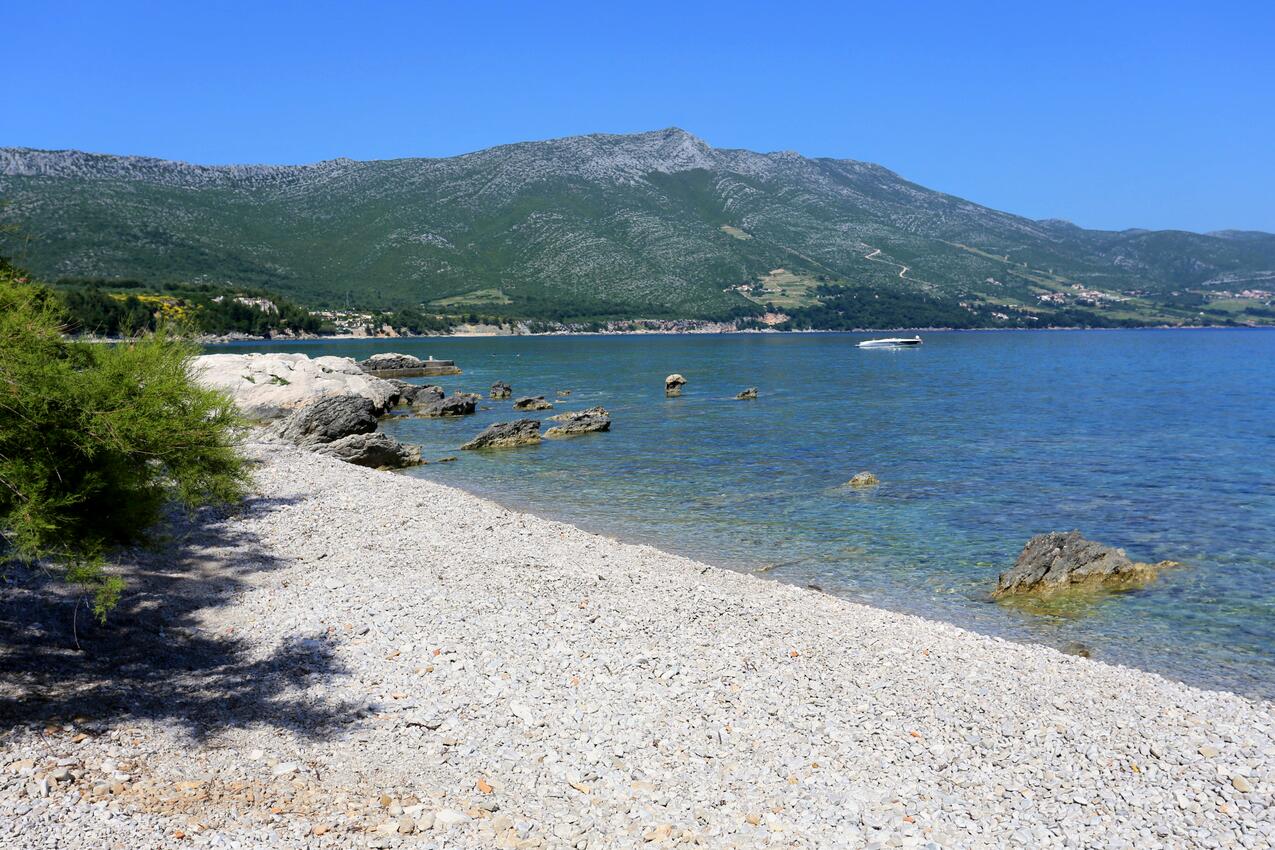 La spiaggia più vicina - Appartamenti accanto al mare Sabbioncello - Orebić, Sabbioncello - Pelješac