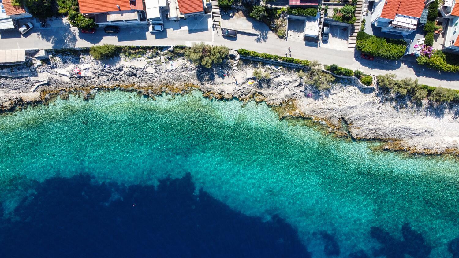 Legközelebbi strand - Apartmanok a tenger mellett Prigradica, Korcula