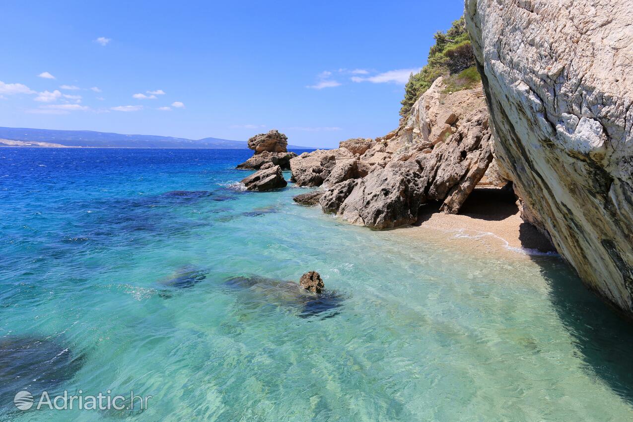 La spiaggia più vicina - Appartamenti accanto al mare Marussici - Marušići, Almissa - Omiš