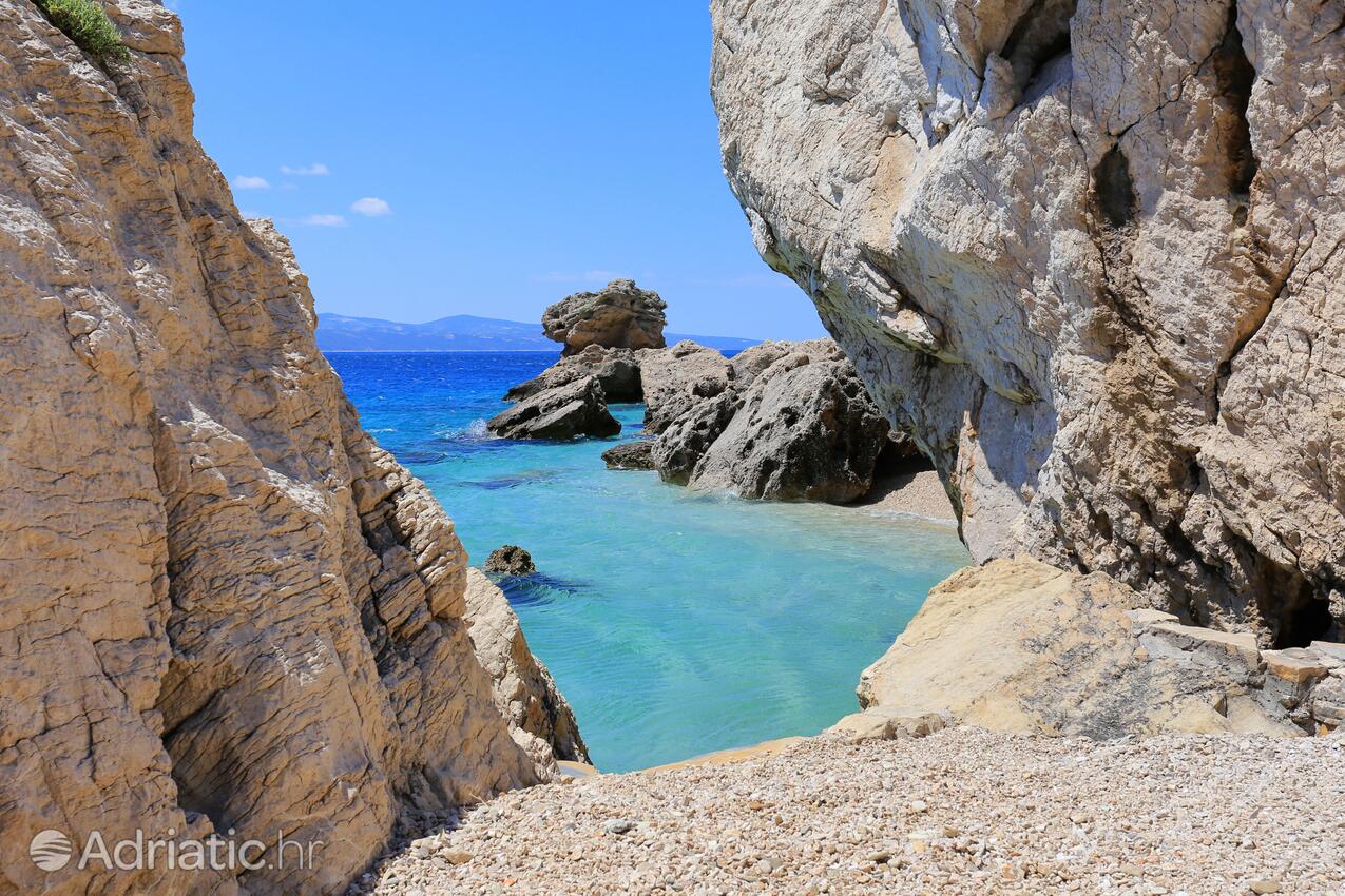 La spiaggia più vicina - Appartamenti accanto al mare Marussici - Marušići, Almissa - Omiš