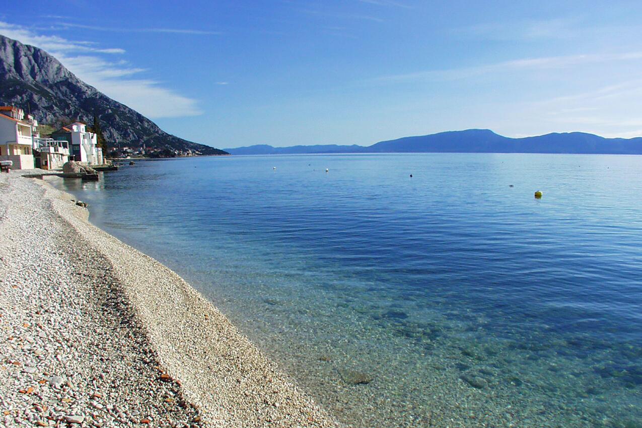 La spiaggia più vicina - Appartamenti accanto al mare Brist, Macarsca - Makarska