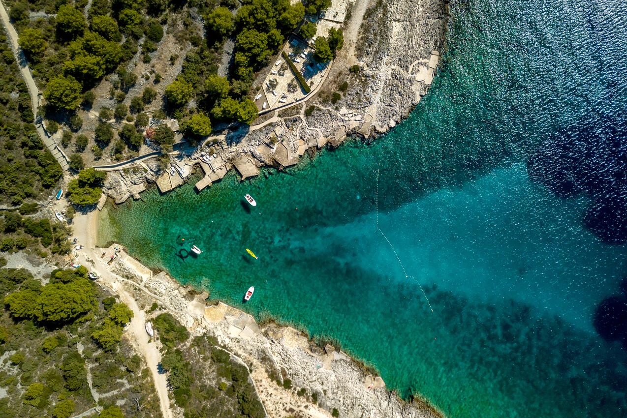 La spiaggia più vicina - Casa vacanze con piscina Zecevo Rtic, Rogosnizza - Rogoznica