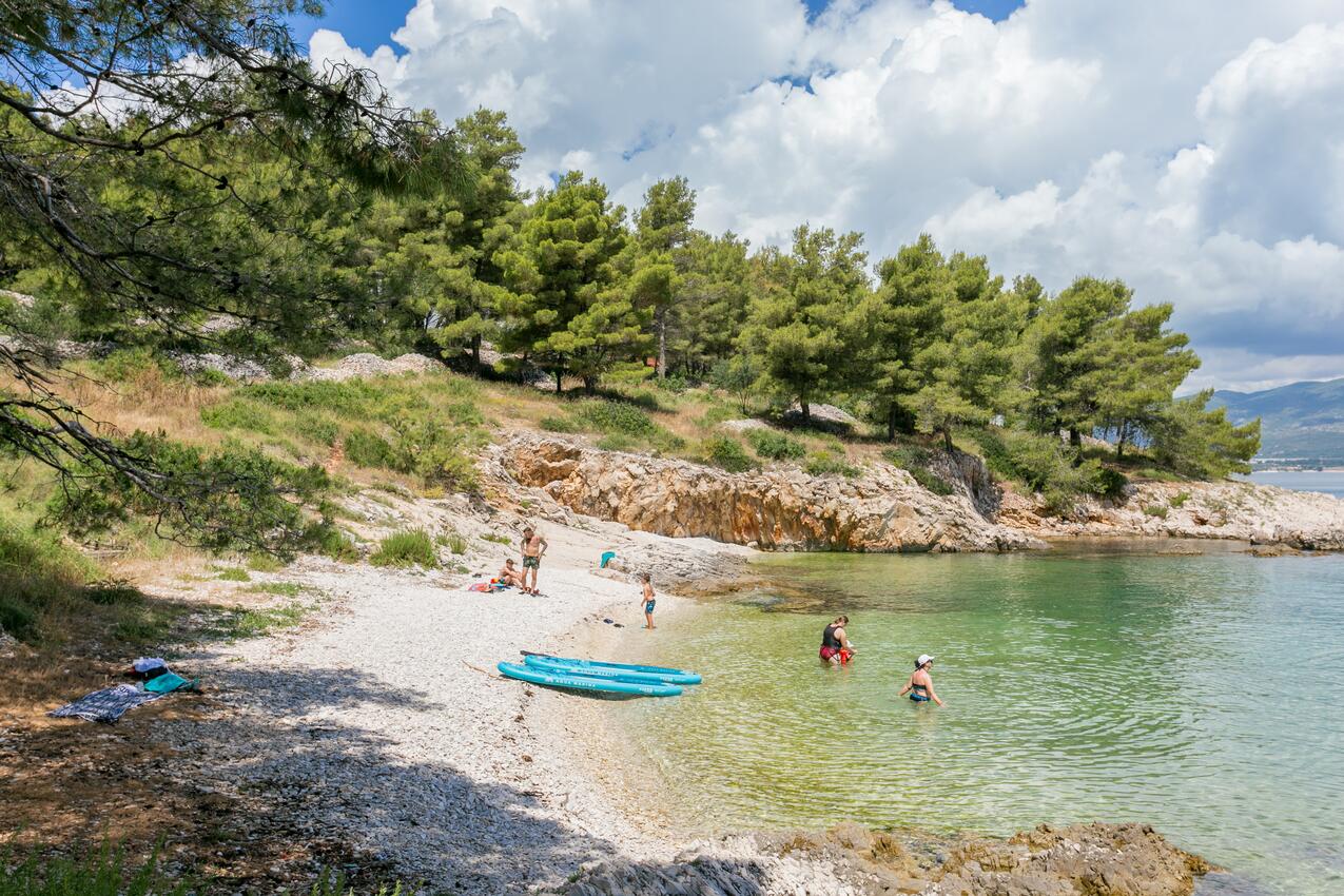 La spiaggia più vicina - Appartamenti con parcheggio Slatine, Bua - Čiovo
