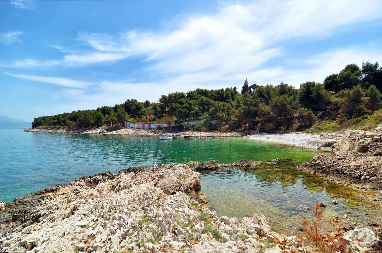 La spiaggia più vicina - Appartamenti con parcheggio Slatine, Bua - Čiovo