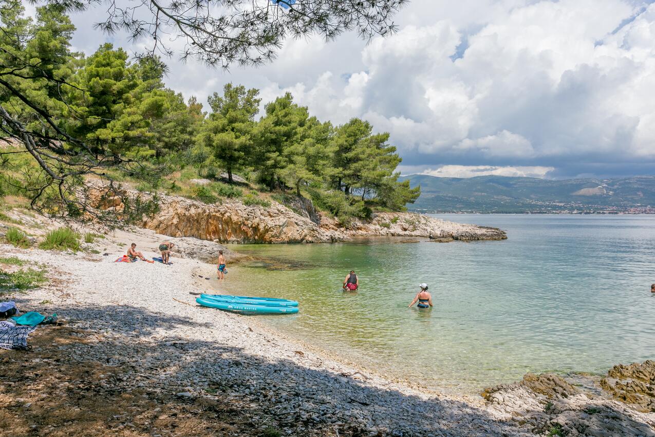La spiaggia più vicina - Appartamenti con parcheggio Slatine, Bua - Čiovo