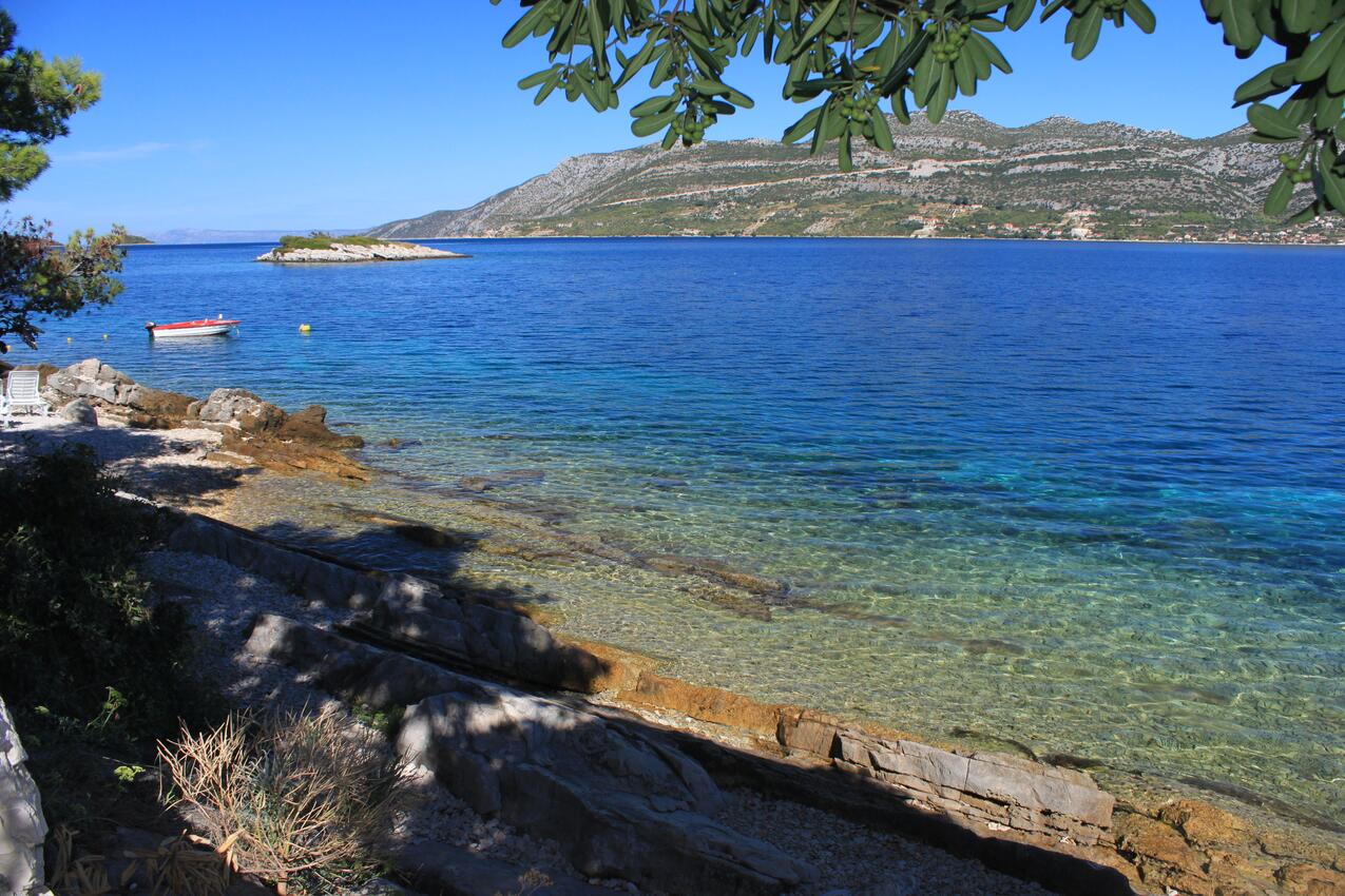 La spiaggia più vicina - Appartamenti accanto al mare Tri Zala, Curzola - Korčula
