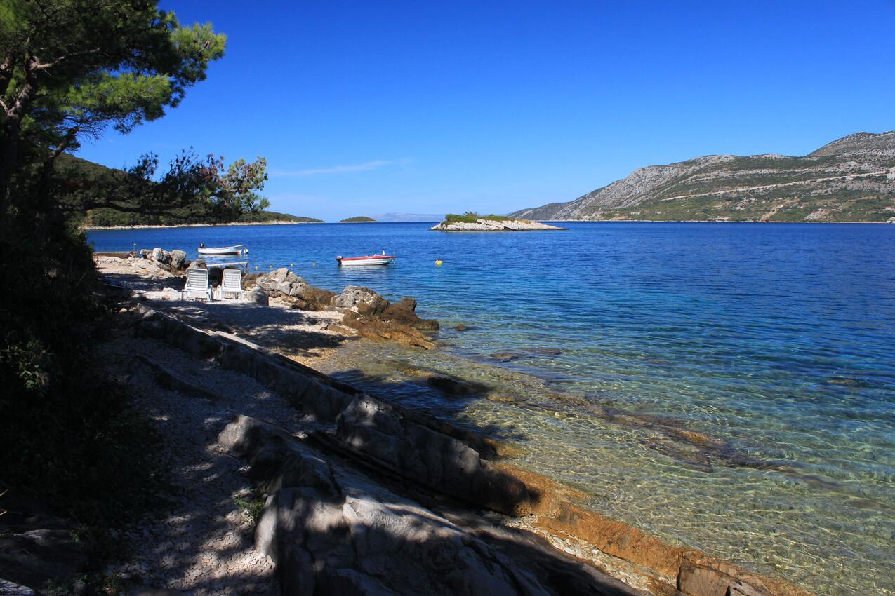 La spiaggia più vicina - Appartamenti accanto al mare Tri Zala, Curzola - Korčula