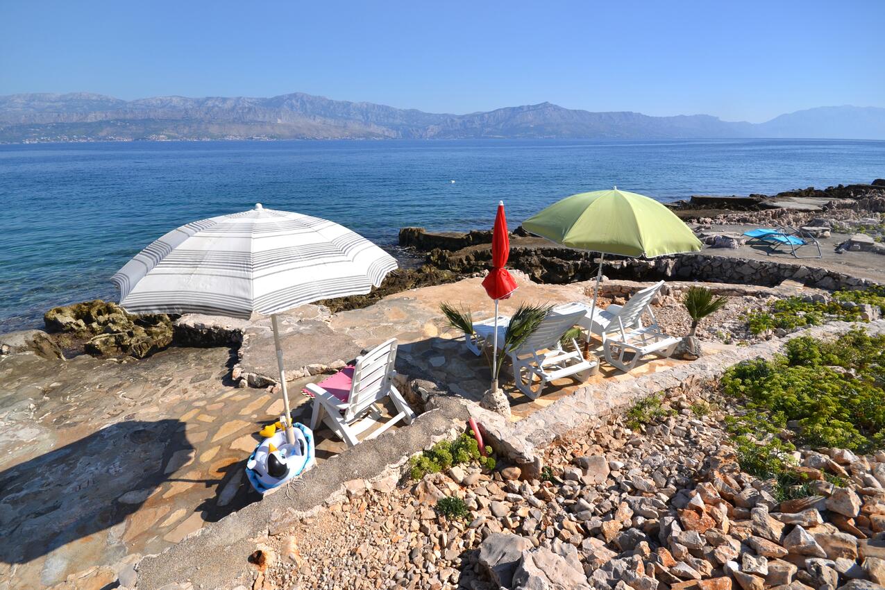 La spiaggia più vicina - Appartamenti accanto al mare Splitska, Brazza - Brač