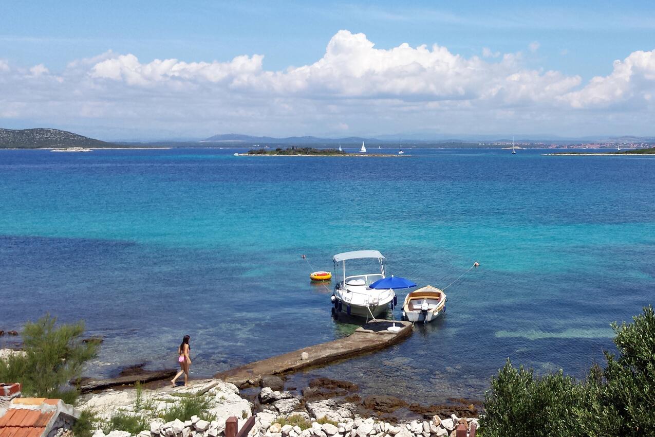 La spiaggia più vicina - Casa dei pescatori accanto al mare Baia Matuskovica, Pasman