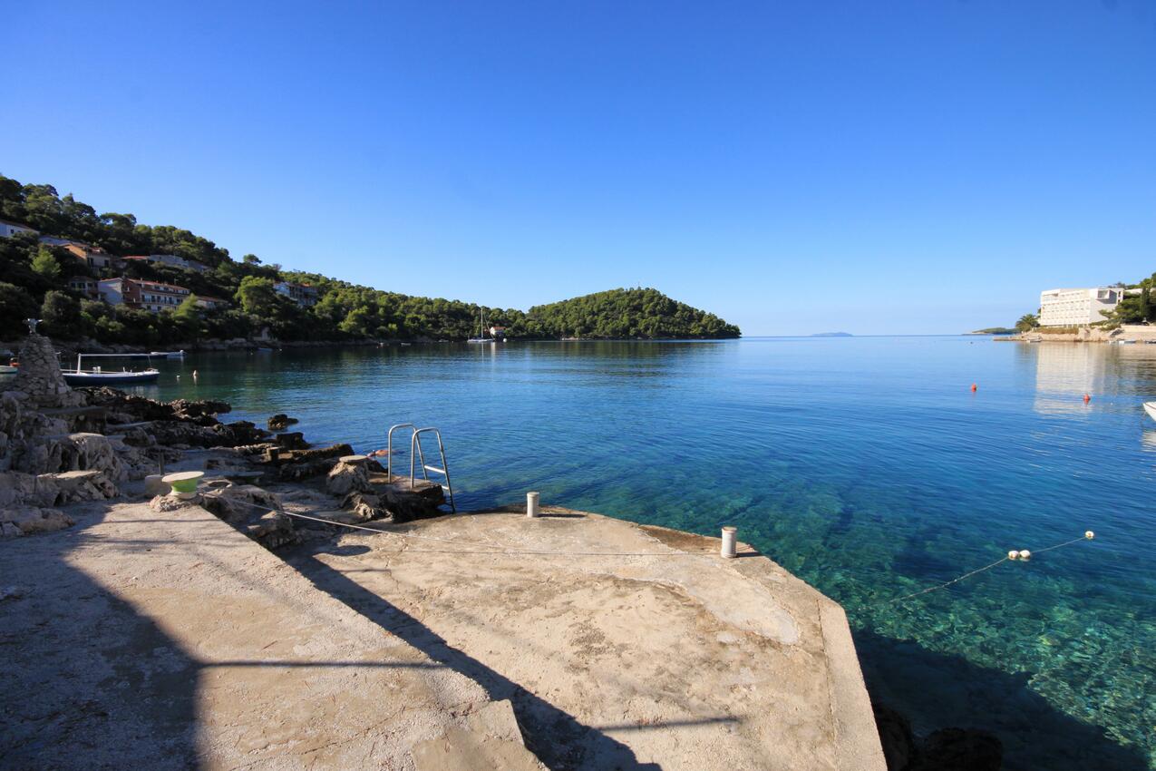 Nächster Strand - Ferienwohnungen am Meer Brna, Korcula