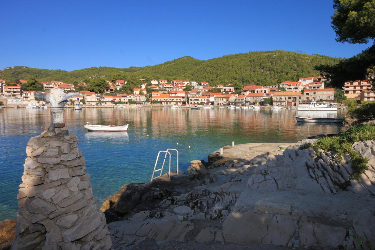 Nächster Strand - Ferienwohnungen am Meer Brna, Korcula