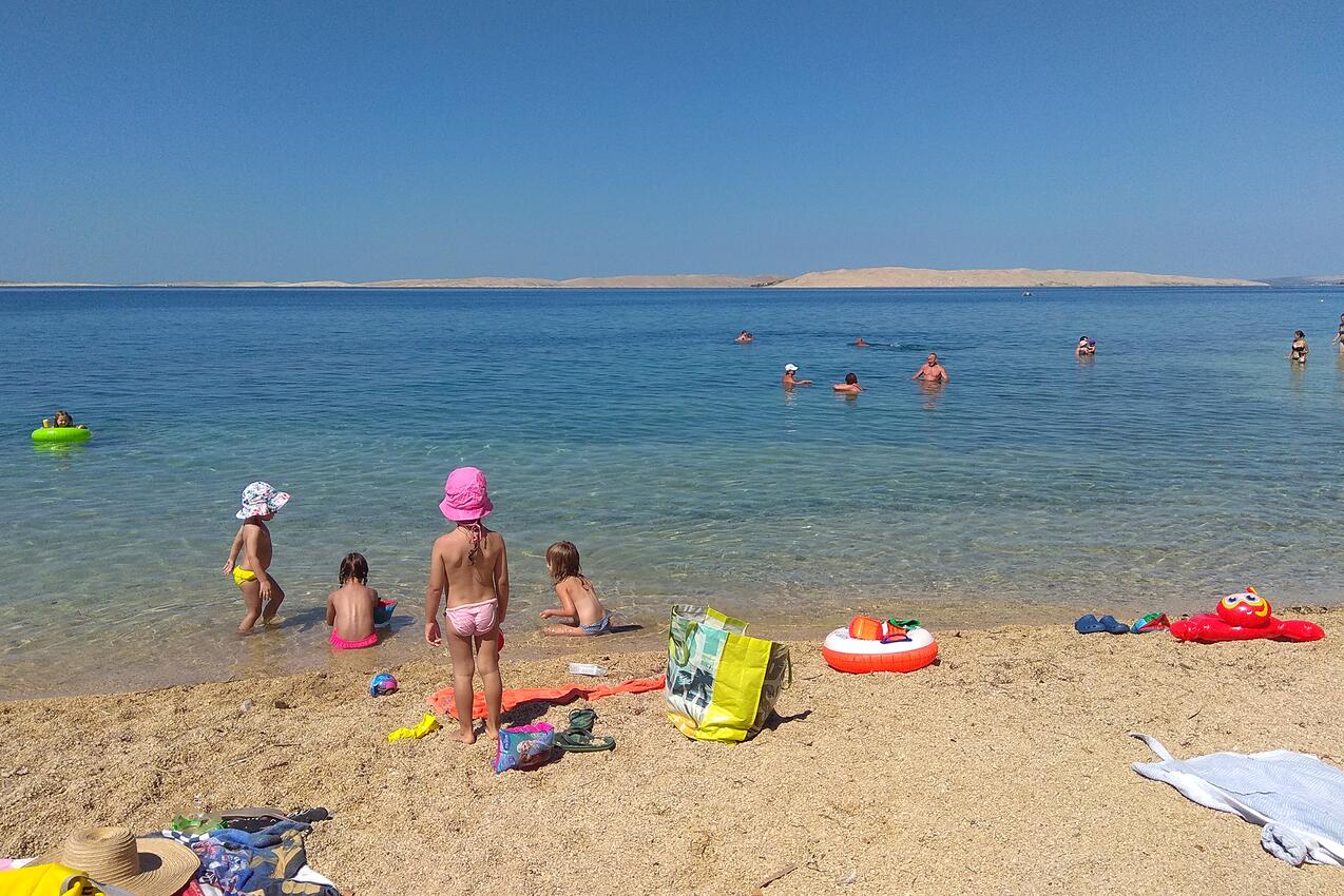 La spiaggia più vicina - Appartamenti accanto al mare Rtina - Miletici, Zara - Zadar