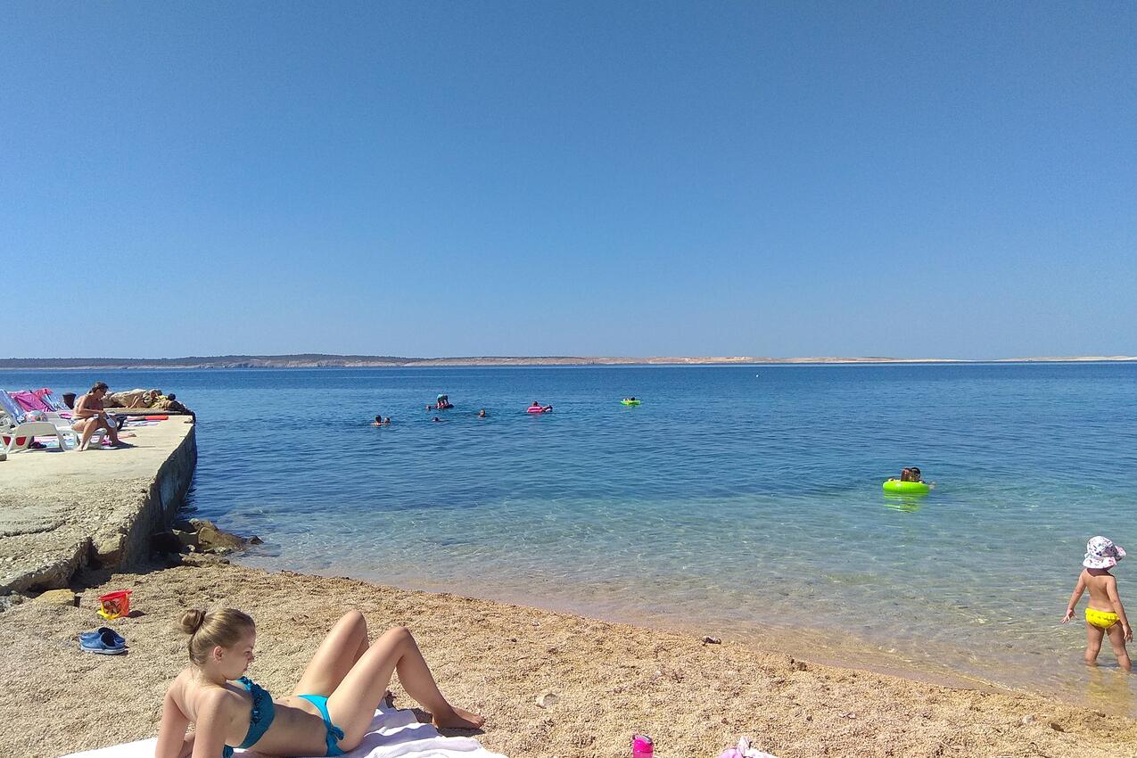 La spiaggia più vicina - Appartamenti accanto al mare Rtina - Miletici, Zara - Zadar