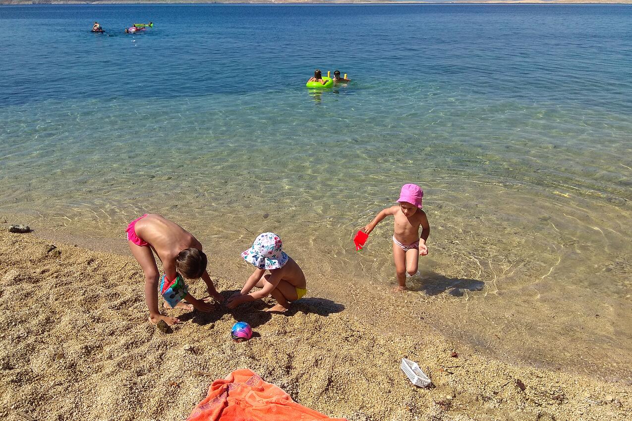 La spiaggia più vicina - Appartamenti accanto al mare Rtina - Miletici, Zara - Zadar
