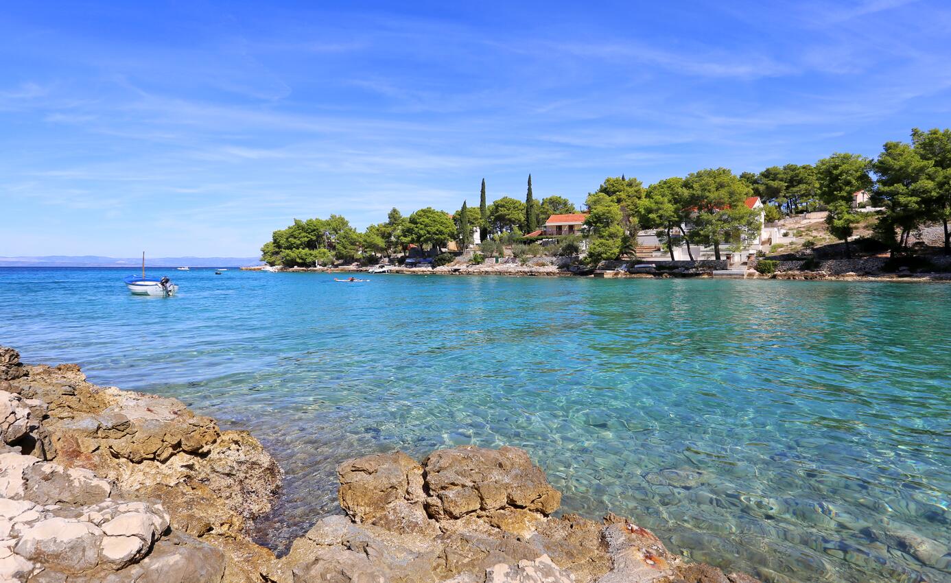La spiaggia più vicina - Villa di lusso accanto al mare con piscina Baia Makarac, Brazza - Brač