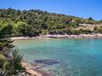 Dučac strand Dučac településen, Brač.