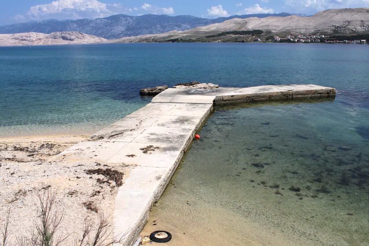 La spiaggia più vicina - Appartamenti con piscina Pago - Pag