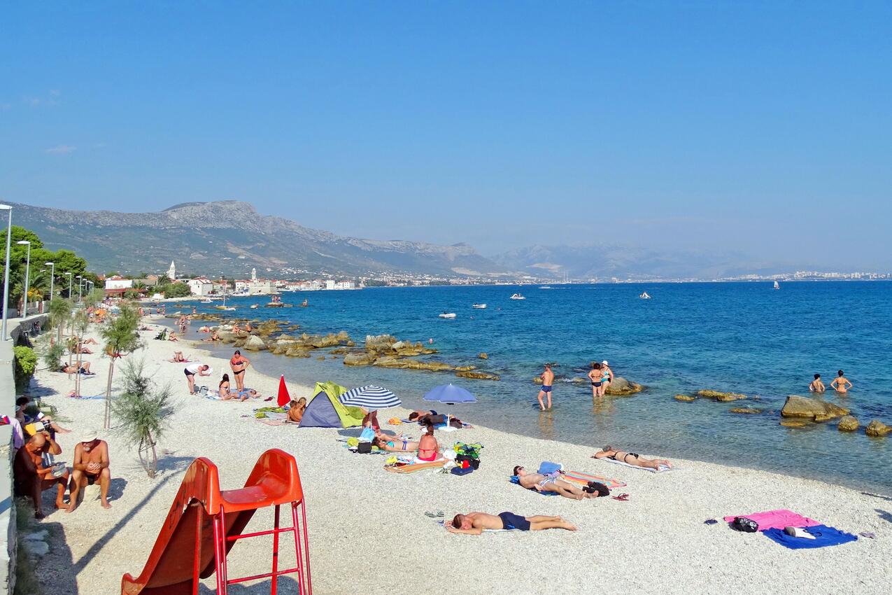 La spiaggia più vicina - Appartamenti accanto al mare Kastel Stafilic, Castelli - Kaštela