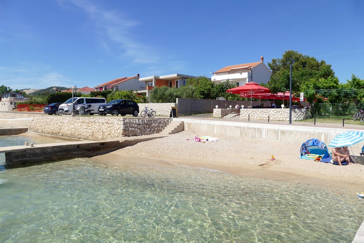 Nächster Strand - Ferienwohnungen am Meer Barbat, Rab